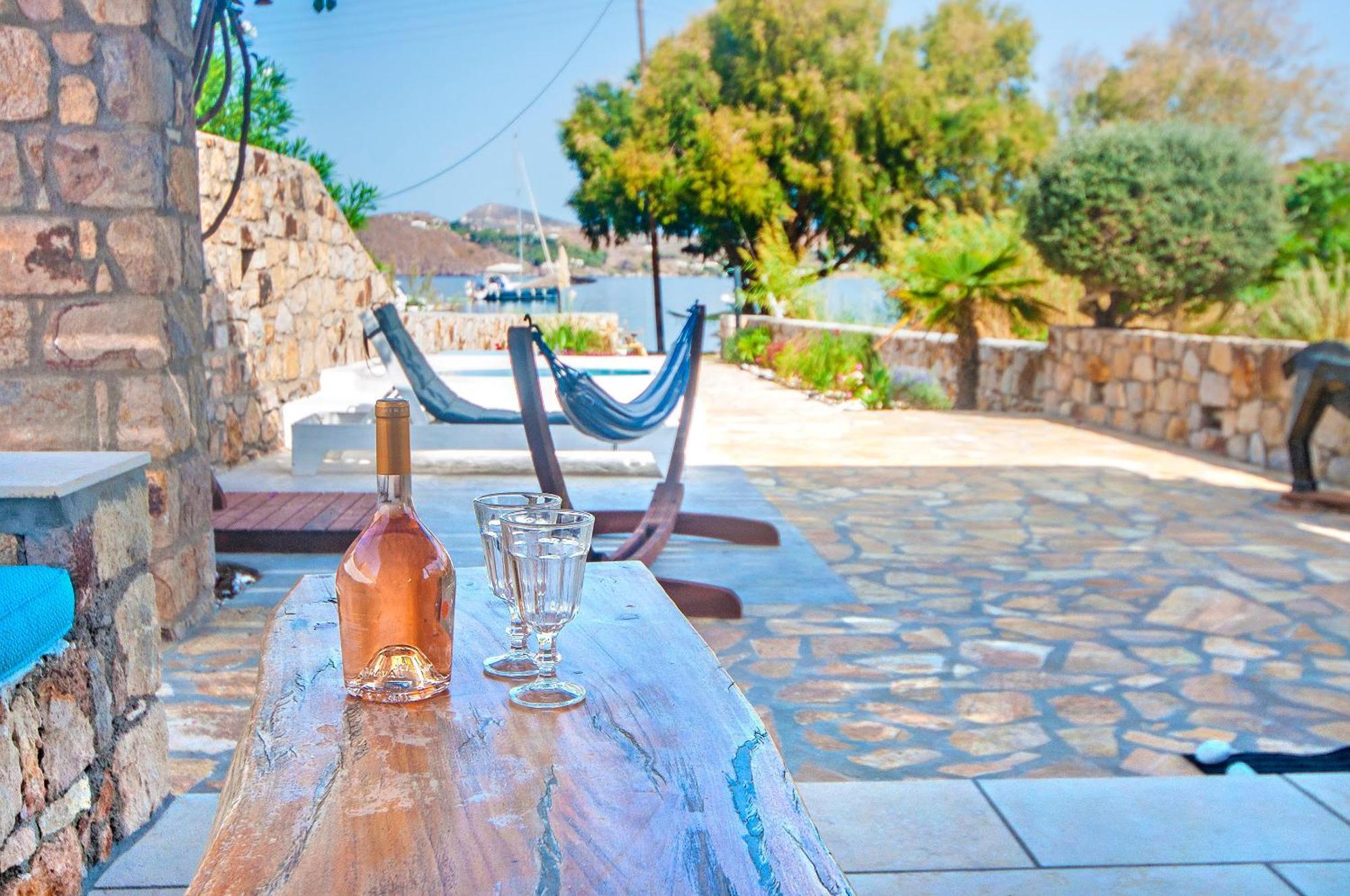 Patmos Exclusive Villas Skála Cameră foto