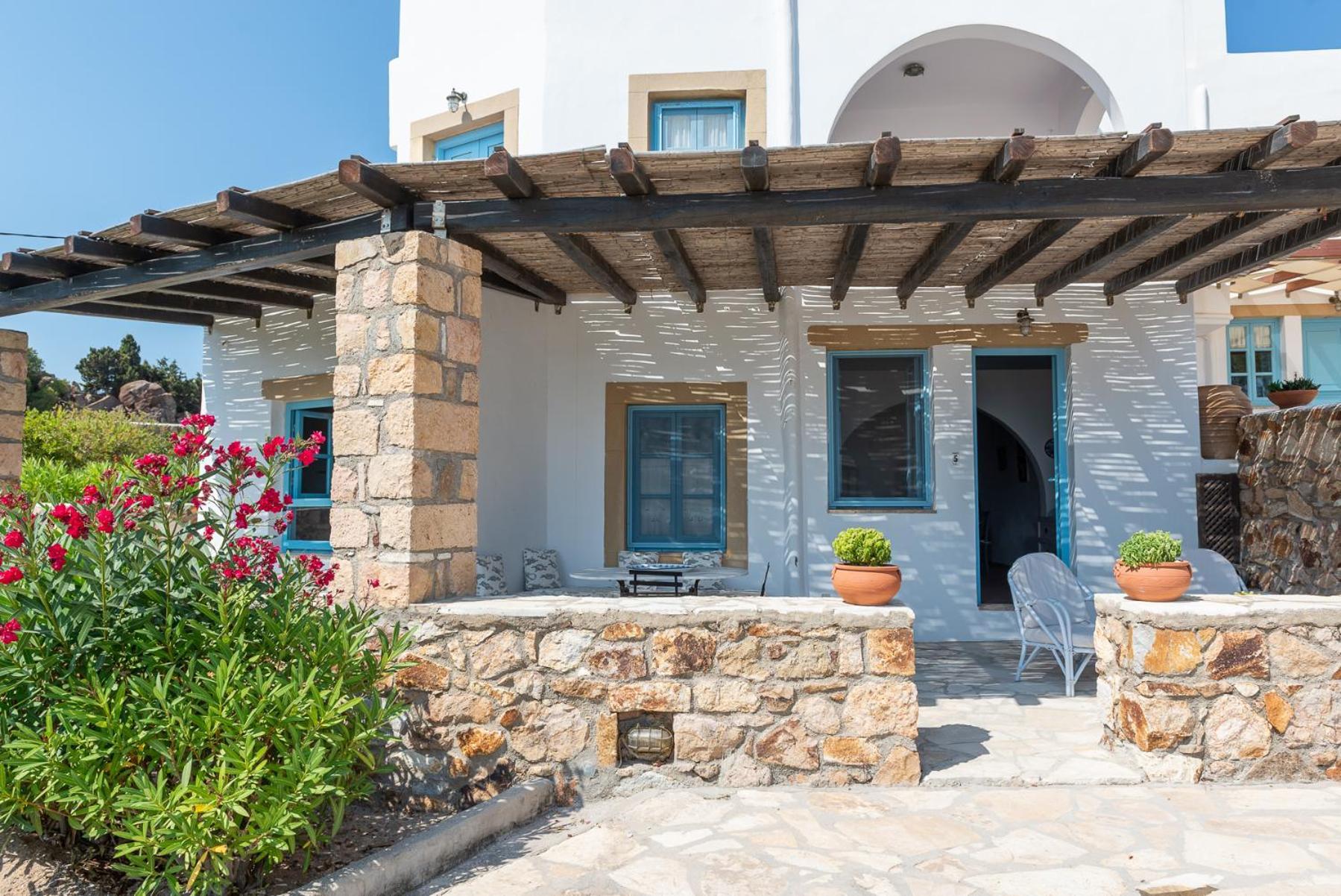 Patmos Exclusive Villas Skála Cameră foto