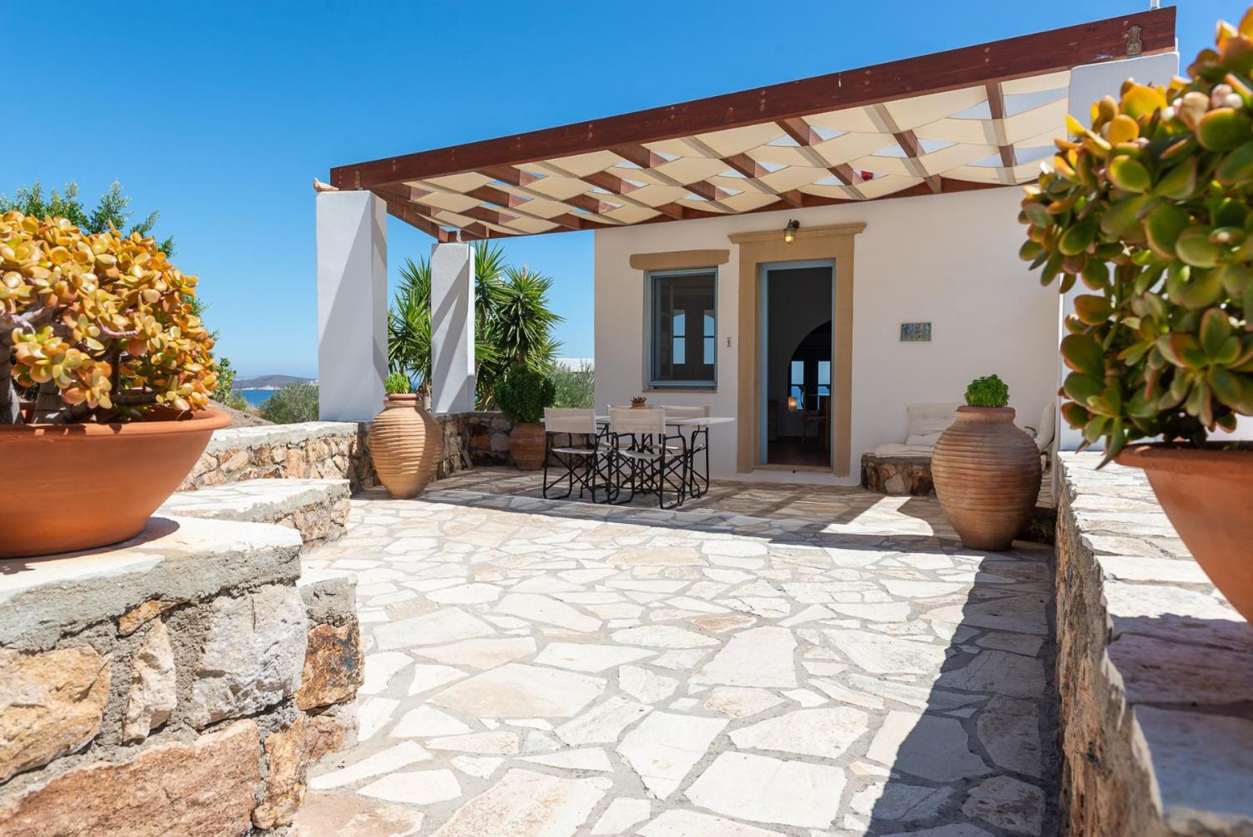 Patmos Exclusive Villas Skála Cameră foto