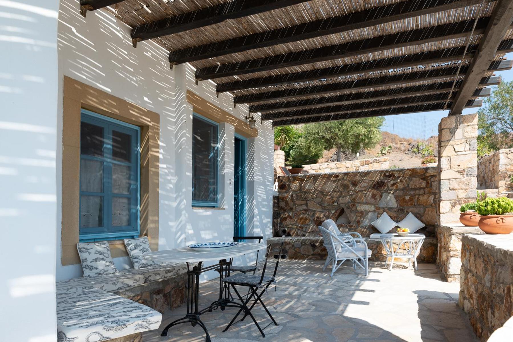 Patmos Exclusive Villas Skála Cameră foto